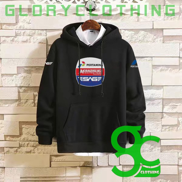 Jaket Hoodie Pertamina Mandalika Sag Team Racing
