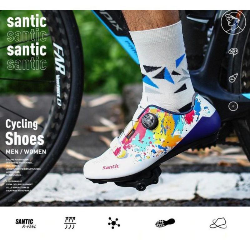 SEPATU SEPEDA SANTIC PICASO CLEAT