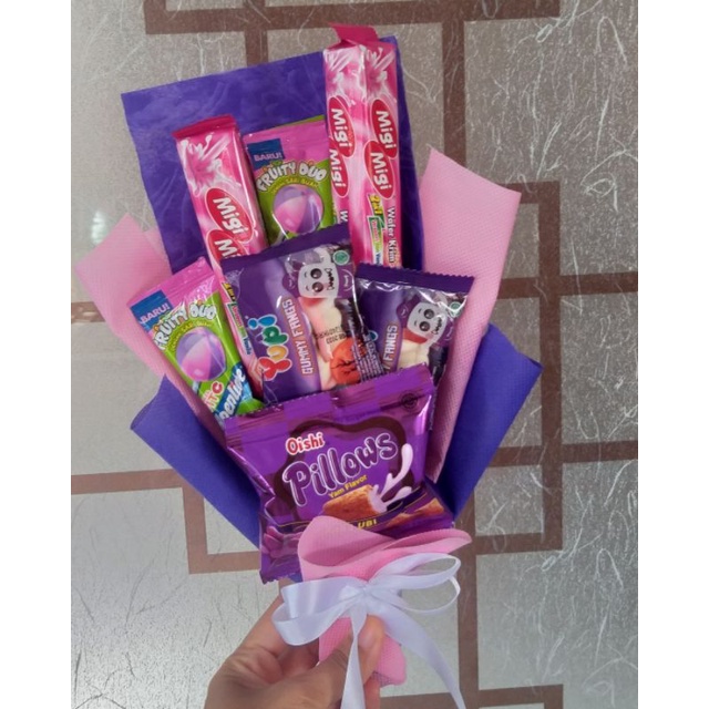 

buket mura/buket snack