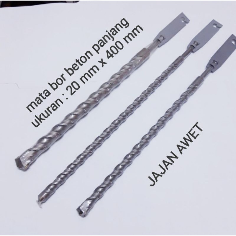 mata bor beton 20 mm - mata bor panjang 20 mm x 400 mm