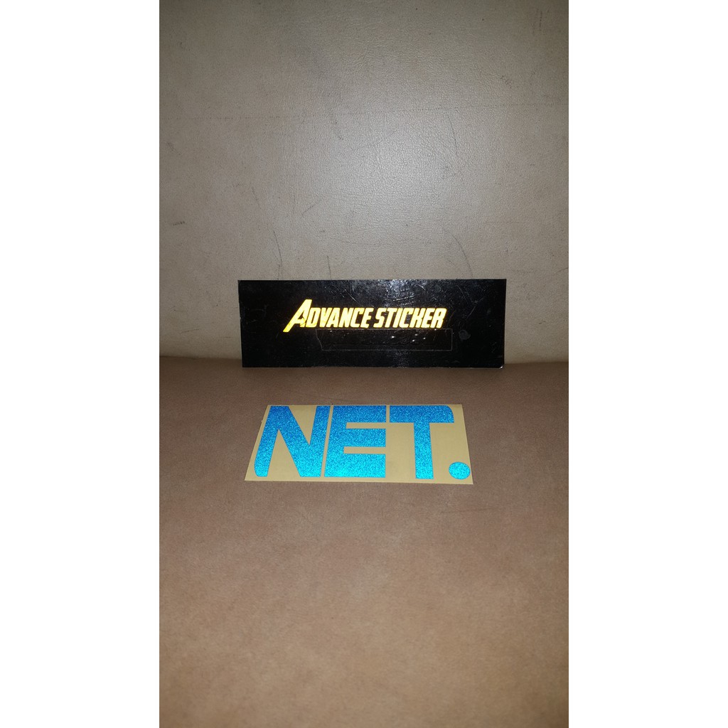 (stiker) sticker mobil net tv