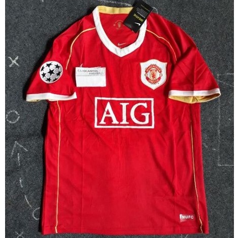JERSEY MANCHESTER UNITED RETRO 2006 2007 06 07 retro 2005 MU 09