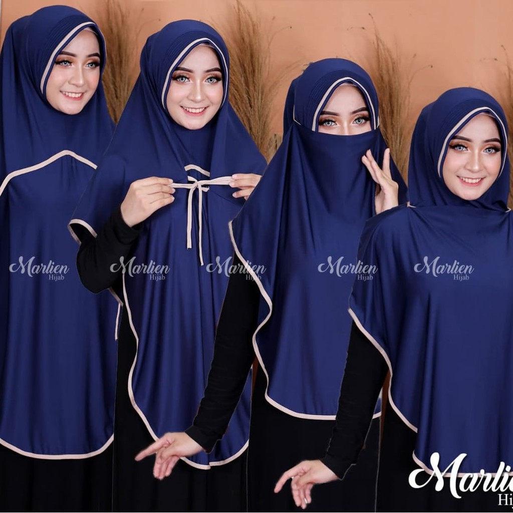 Nadila JUMBO MOM AND KIDS HIJAB NIQAB COUPLE IBU DAN ANAK BAHAN JERSEY SUPER