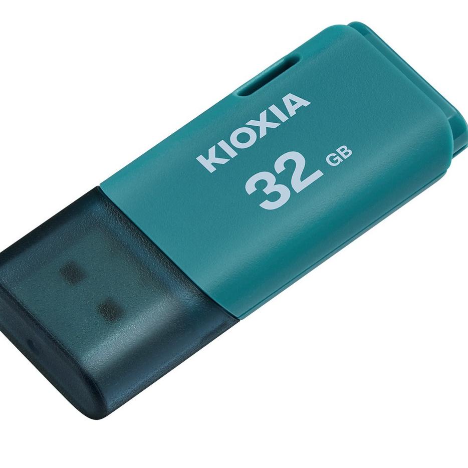 ➻ Kioxia Flashdisk 32GB USB 2.0 U202 Original - Biru ✥