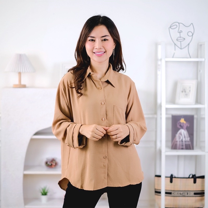 Atasan wanita TASYA TOP Baju wanita PREMIUM CEY AIRFLOW CRINKLE