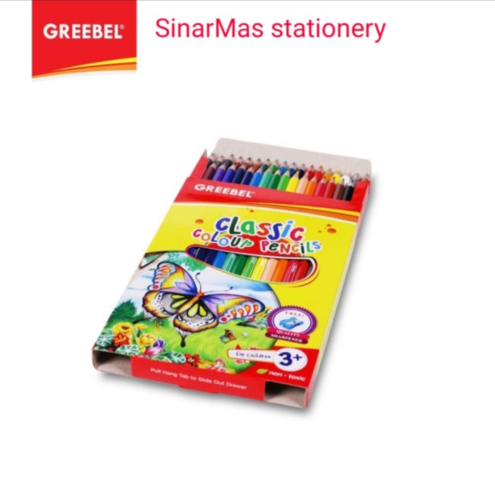 

Hemat Pensil Warna Greebel 36 Klasik / Greebel Pensils 36 Colour Classic Berkualitas