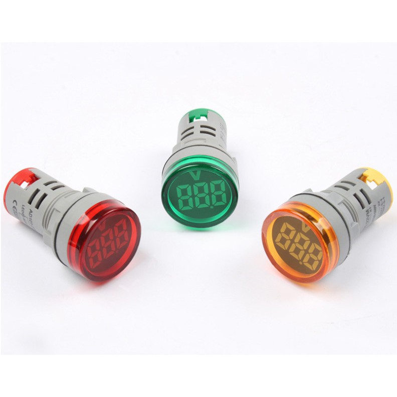 Pilot Lamp Volt Meter LED 22mm