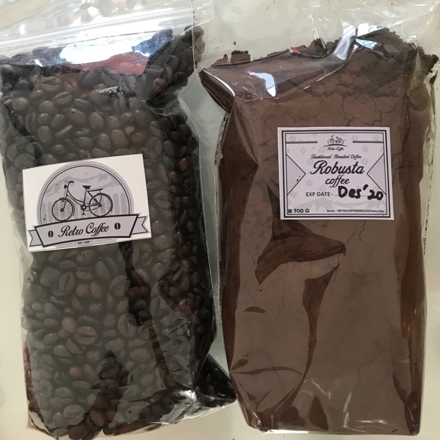 

Robusta retro coffee Ijen