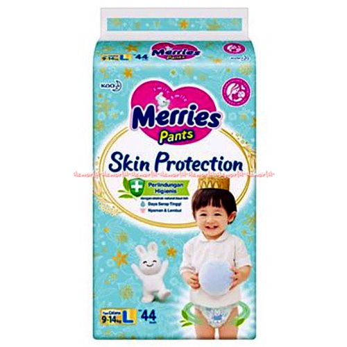 Merries Pants Skin Protection L44 Popok Celana Daya Serap Tinggi Large L 44 Pcs Merie Celana Pant Meries Merrys Large