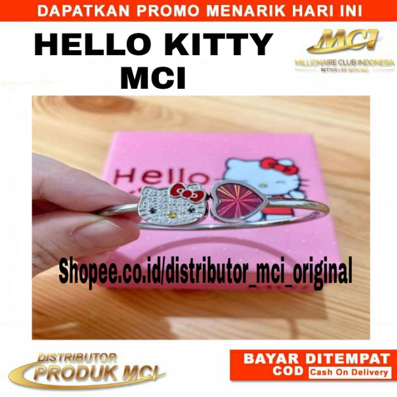 [TERBARU] Gelang hellokitty mci | gelang mci | hello kitty bracelet mci | gelang pendant mci