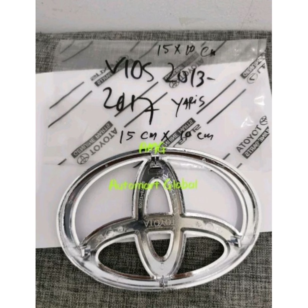 emblem logo depan yaris vios Camry 15x10cm 90975-t2008 original