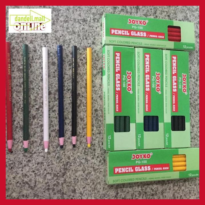 

U8Tyrt67- Pensil Glass Joyko Warna Warni E3Yrf797-