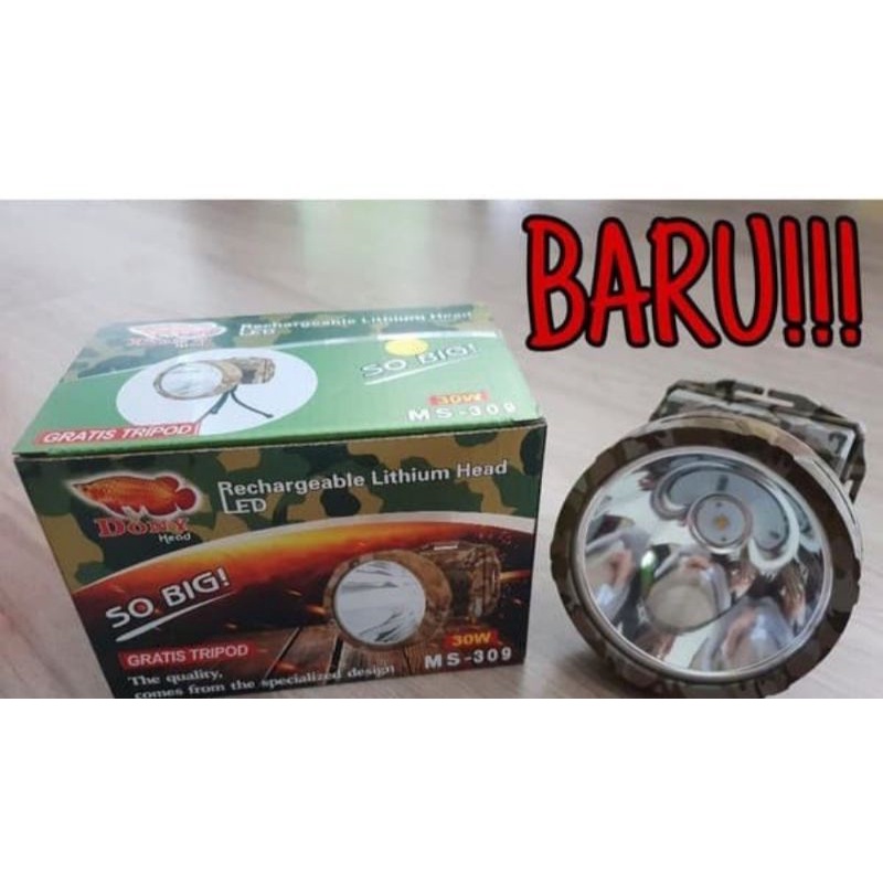 Senter Kepala DONY MS-309 So Big/Headlamp DONY 30Watt