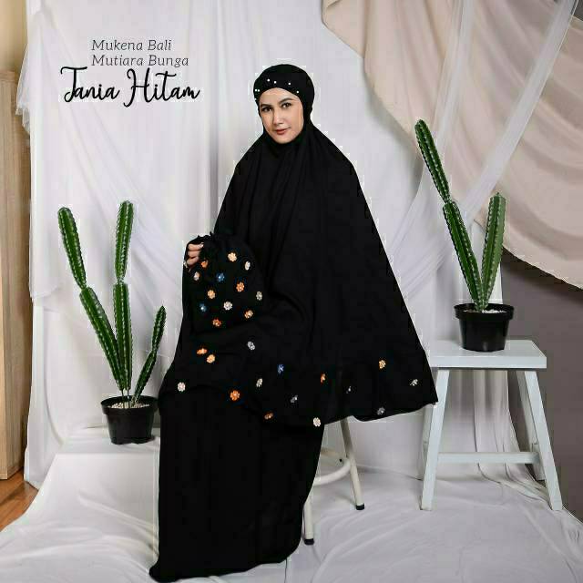 MUKENA BALI DEWASA MUTIARA TANIA BUNGA | MUKENA KATUN RAYON DAISY TRAVELLING | GROSIR MUKENA