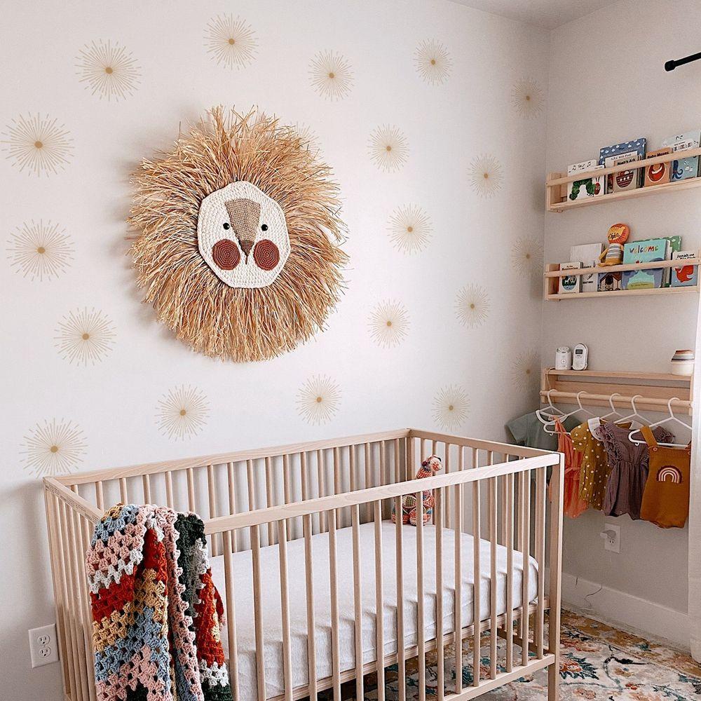 Quinton Stiker Dinding Vinyl Untuk Anak Bayi Perempuan Cowok Wall Art Ruang Tamu Kamar Anak Nursery Decals