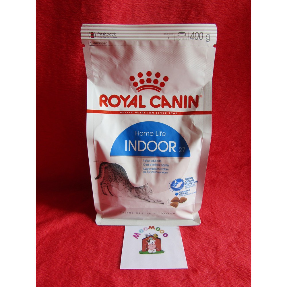 Royal Canin Indoor 27 Makanan kucing Cat food 400gr