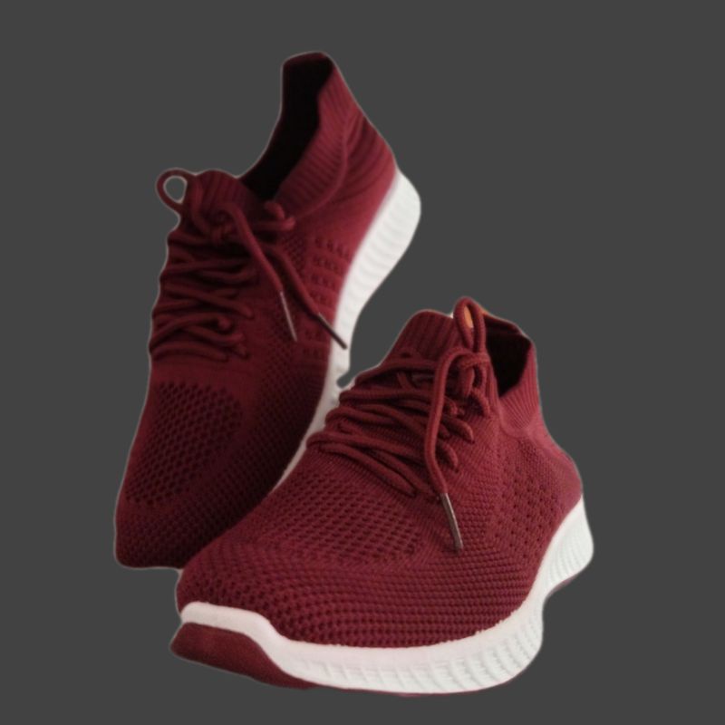 Sepatu sport wanita by SAILATU maroon