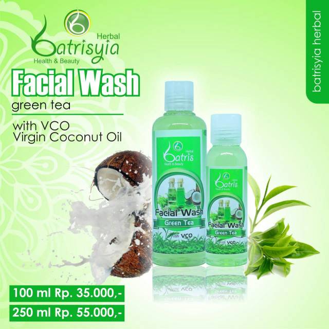 

Facial Wash Green Tea Original Batrisyia Herbal