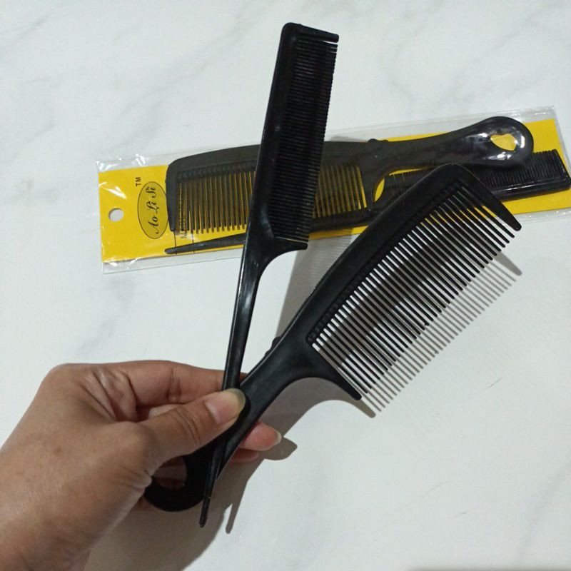 SET SISIR RAMBUT SISIR SASAK HITAM