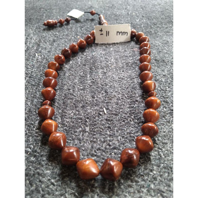 tasbih kokka wajik ± 11 mm ( 11mm ) 33 butir