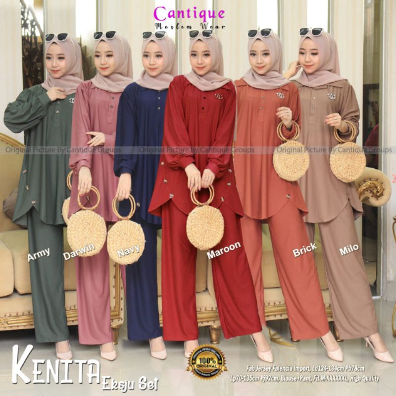 KENITA EKSJU SET ORI CANTIQUE