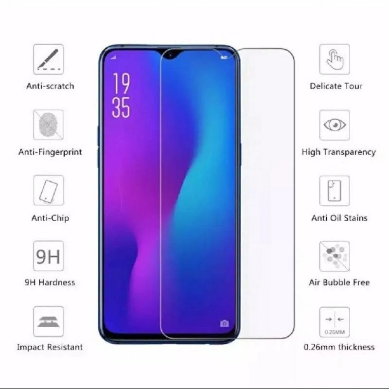 VIVO Y91/Y93/Y95/Y91C/Y11S TEMPERED GLASS BENING ANTI GORES HP VIVO