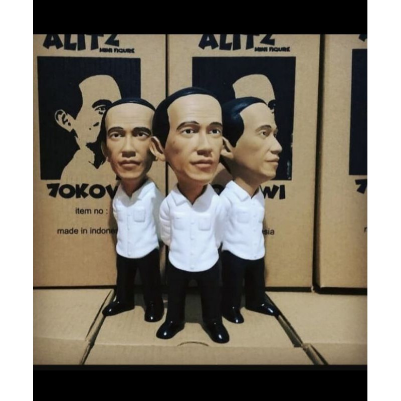 Obral Icon Mini Figure Karikatur Jokowi 7okowi Bapak Prisiden Edition TERBAIK