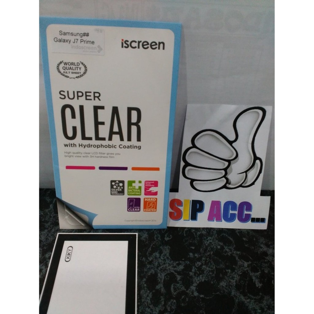 ANTI GORES CLEAR SAMSUNG GALAXY J7 PRIME