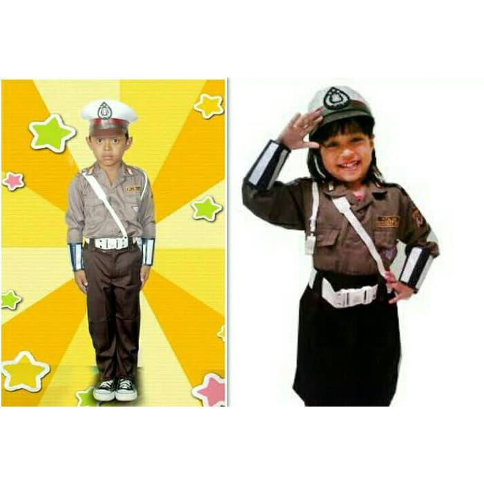 baju karnaval polisi anak cewek/cowok BEST SELLER