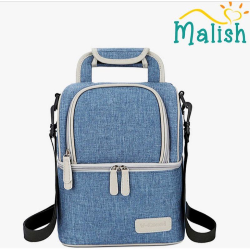 MALISH V Cool Cooler Bag Tas ASI Insulation Bag  Thermal Bag