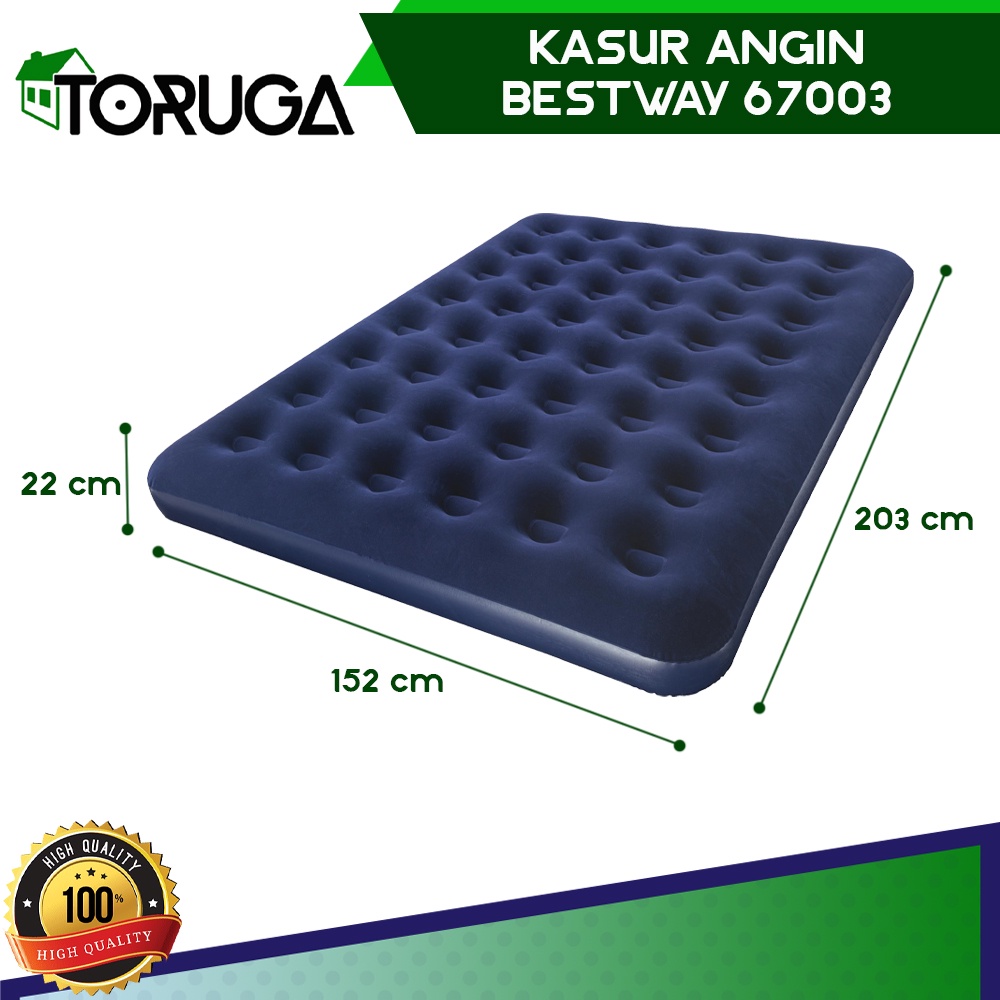 Bestway 67003 Matras Kasur Angin Karet Size Queen Tempat Tidur