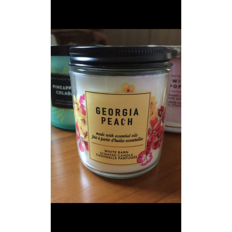 BBW Candle 1 Wick, Georgia Peach