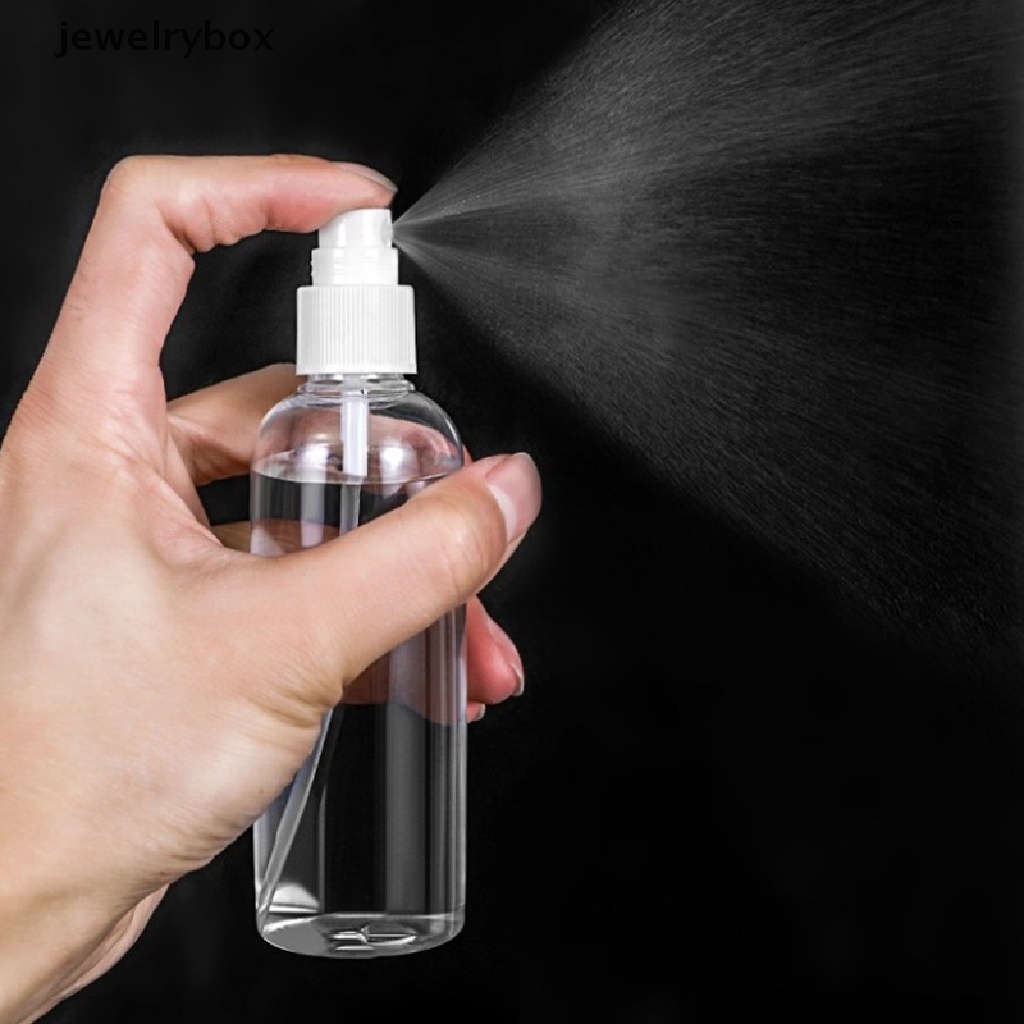 Botol Wadah Portabel Transparan Ukuran 30 / 50 / 100ml Untuk Travel  Butikan Butik