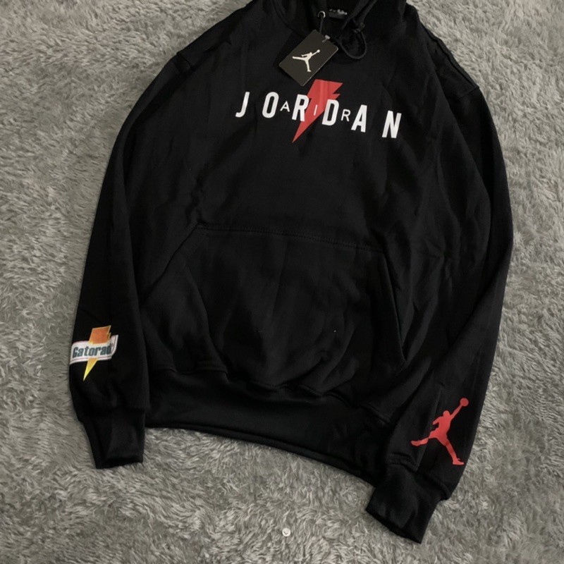 Sweater Hoodie Air Jordan X Gatorad Fulltag &amp; Lebel