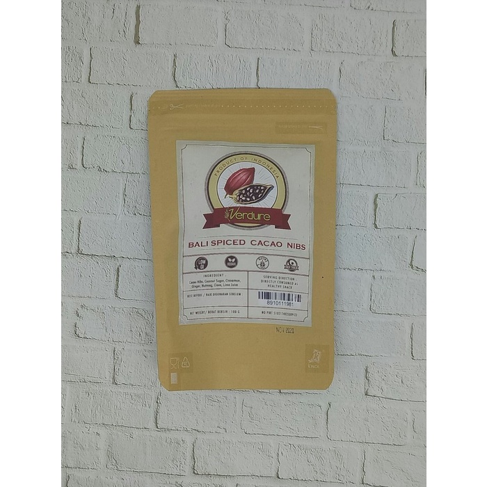 

Verdure Spiced Cacao Nibs 100 grams