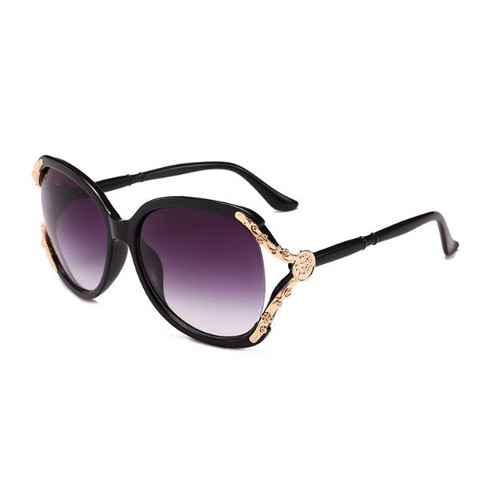 kacamata hitam wanita anti UV women sunglasses retro cewek  (3B2) jgl046