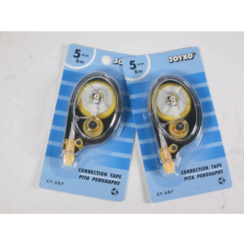 

Correction Tape / Tip EX / Tipe X Pita Penghapus Kertas Joyko CT-507 8M