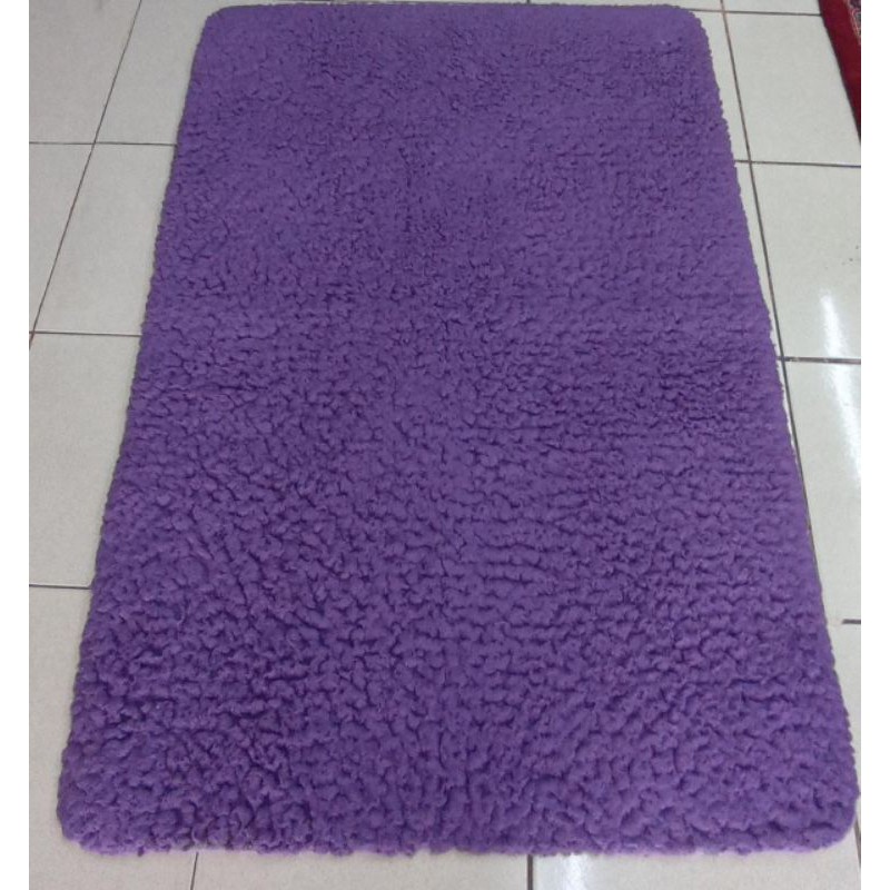 shaggy carpet ukuran 115x150