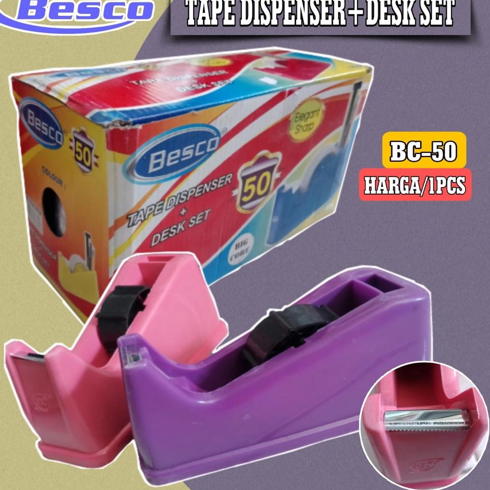 

ZCPJ tape dispencer/ tempat lakban /tempat isolasin1 inch BESCO omnt14