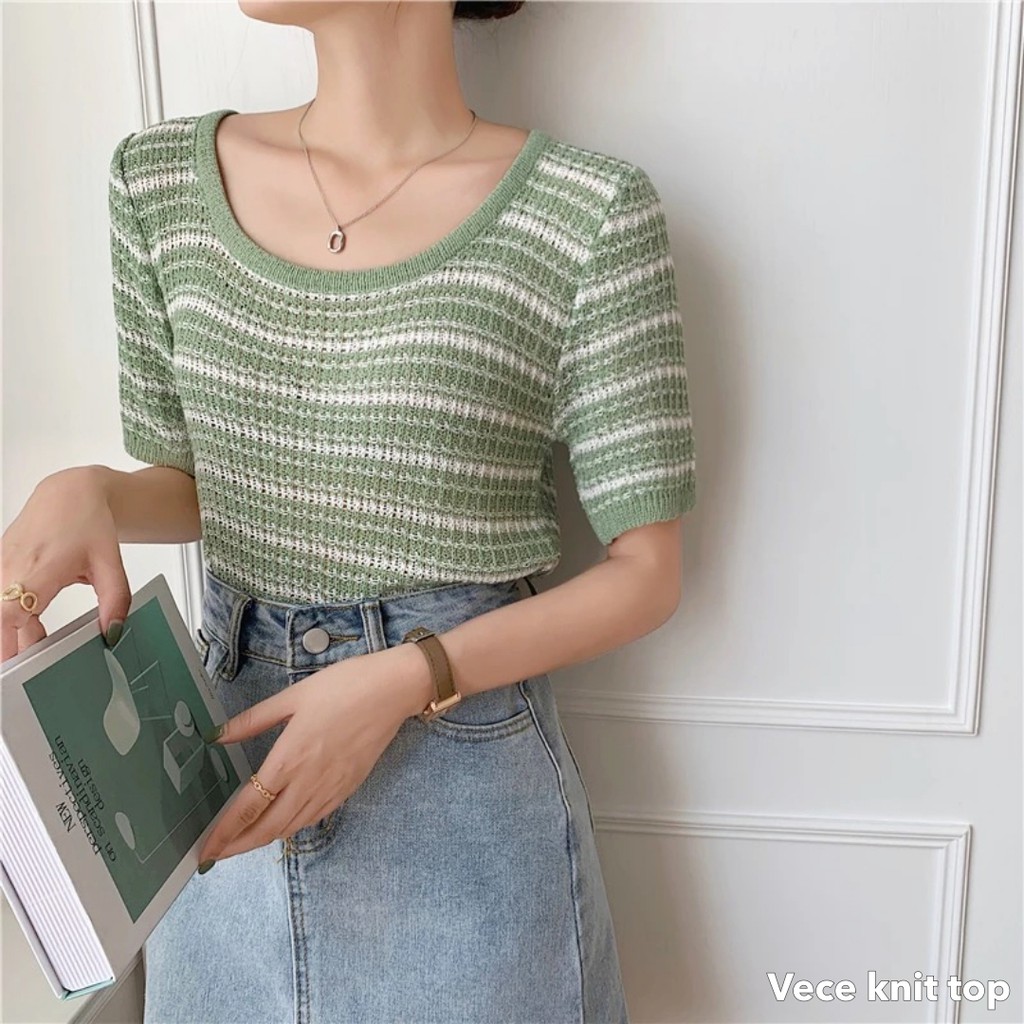 Vece knit top -Thejanclothes