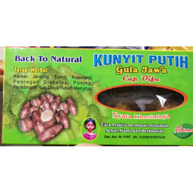 

Kunyit putih cap diva