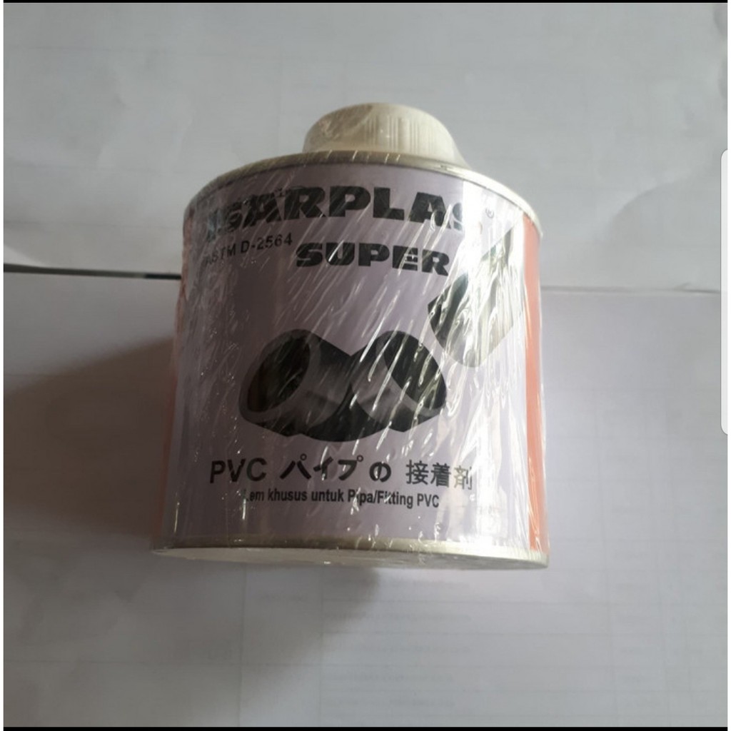 

Lem Pipa Paralon PVC ISARPLAS KALENG/ Lem Pralon Air FOX Kuas 400 gr
