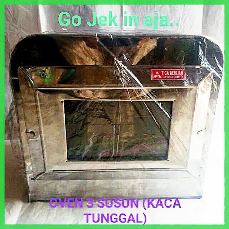 Tiga Berlian Oven Kompor Tangkring Stainless Ukuran Tanggung Oven Kompor Murah