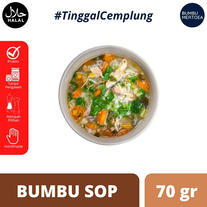 

Bumbu Mertoea Sop Asli Tanpa Pengawet