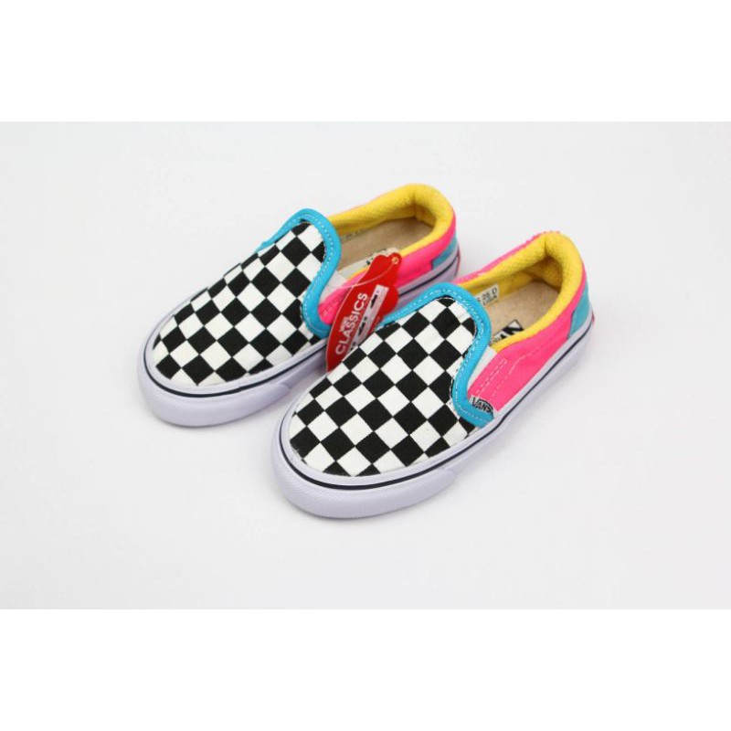 SEPATU ANAK VANS SLIP ON KIDS UKURAN 16-35