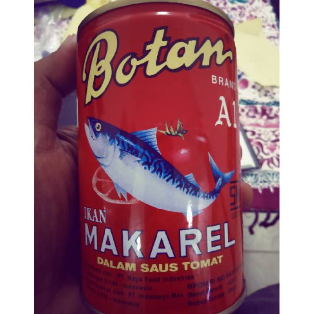 

Botan Sarden Ikan Makarel 425 gram