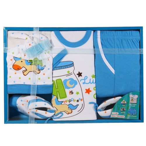 Kiddy Baju Set Bayi- Gift Set - Baju Bayi Setelan Set - Kado Lahiran Newborn