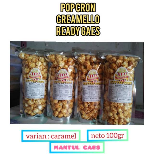 

Popcorn creamello kettle corn