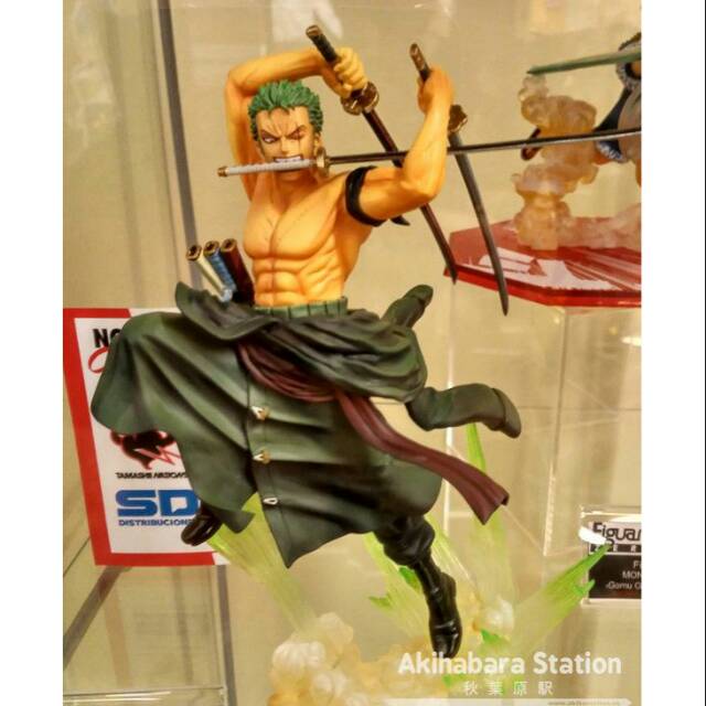 Figuarts Zero Zoro Ultra Gari ORI Bandai PVC Figure FZO Battle Ver. One Piece Batver