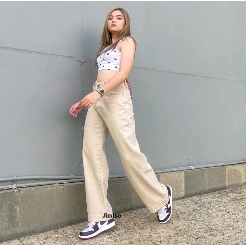 JINISO-Highwaist Baggy Jeans
